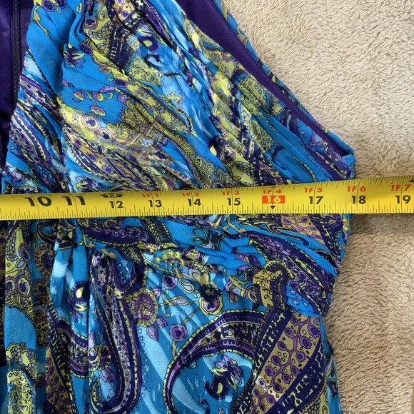 VTG Cache Sz Dress 14 90s Y2k Babydoll Fairy Wedding Formal Prom Gown Beaded - Picture 3 of 10